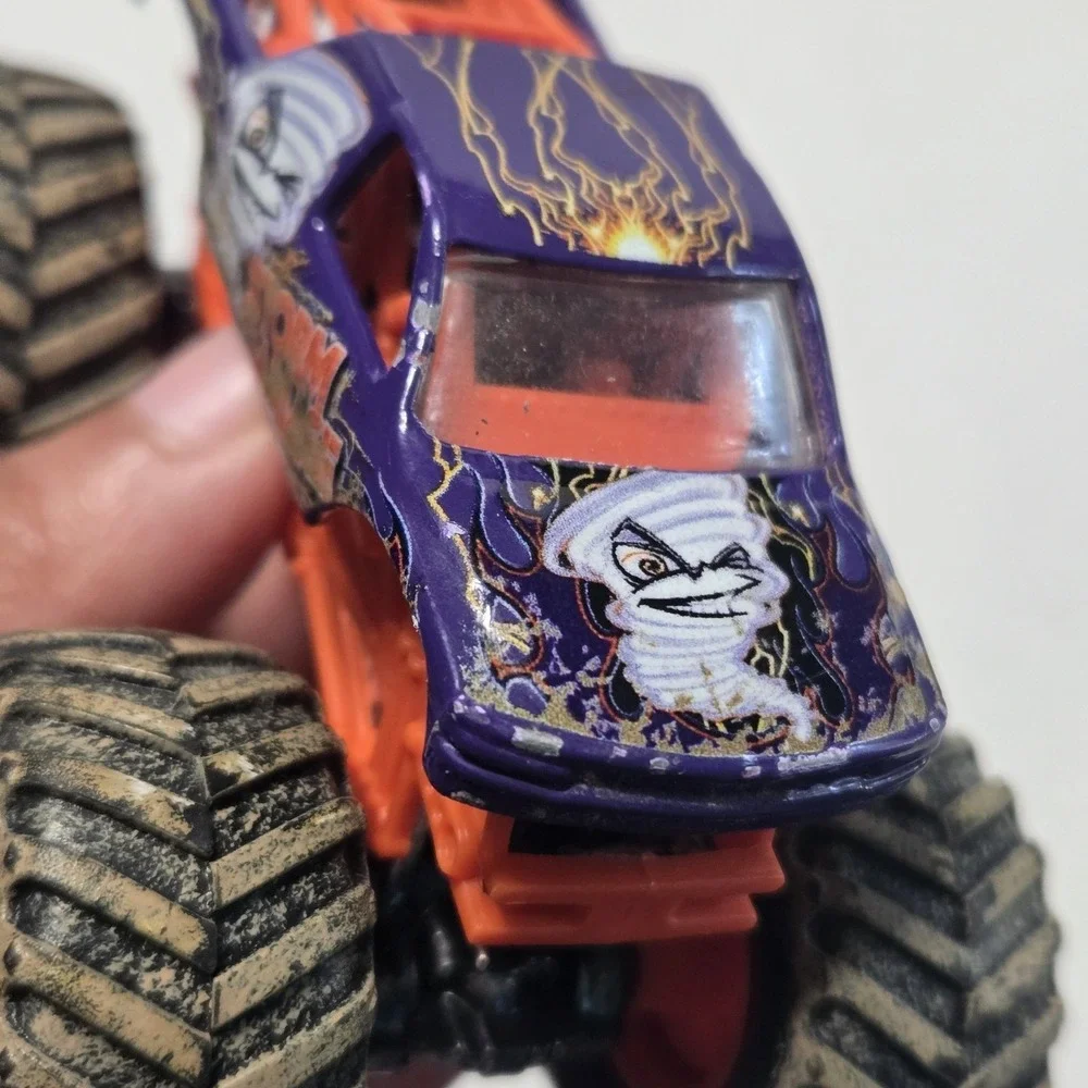 Hot Wheels Monster Jam Truck Lot‎ Of 7 1:64 Metal Mulisha Scorpedo Storm Used